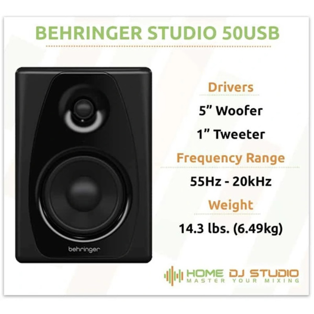 Behringer studio 2024 50usb specs